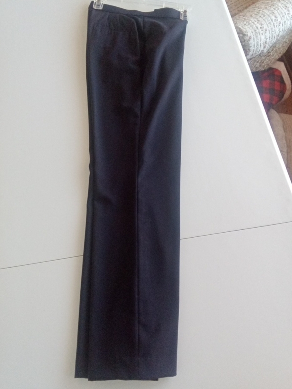 jcpenney Navy Straight-Leg Dress Trousers
